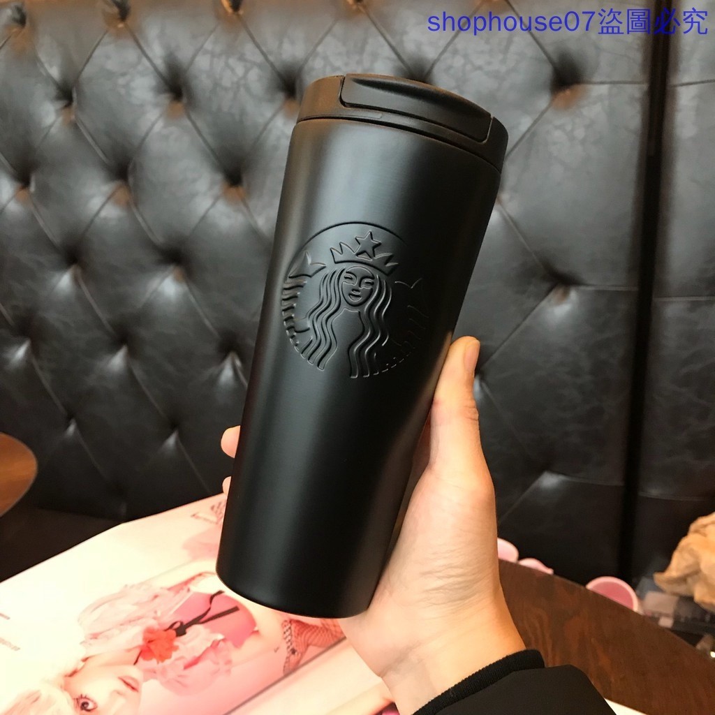韓國正品 星巴克 質感浮雕保溫杯 Starbucks 女神頭像保溫杯 304不鏽鋼咖啡杯 大容量 冷飲杯 男女情侶潮杯子