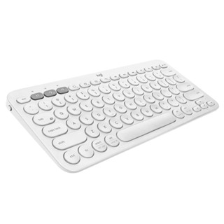 【Logitech 羅技】K380 多工藍芽鍵盤-珍珠白