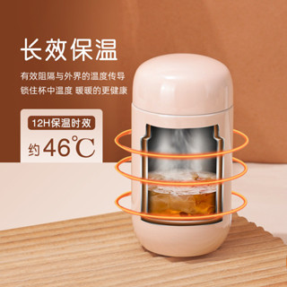 ✨現貨✨加厚316不鏽鋼保溫杯創意口袋燕窩杯真空迷你燜燒罐膠囊杯