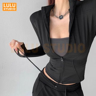 LULU【運動外套】九色 緊身瑜伽服 運動上衣 防曬外套 健身服 瑜珈上衣 lulu 瑜珈服長袖瑜珈服 瑜珈上衣瑜珈外套