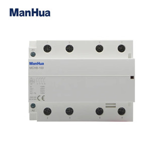 ManHua MCH8-100 400V 100A 4P AC家用電接觸器電梯模組化接觸器