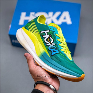 HOKA ONE Rocket X2 輕量迴彈緩震保護運動鞋舒適透氣公路賽跑鞋CUK5 PW1R