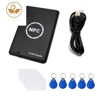 【hzswankgd2.tw】RFID複印機複印機鑰匙扣NFC智能卡讀卡器寫卡器13.56MHz加密編程器USB Uid