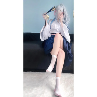 🔥蝦皮免運優選🔥原神 神裡凌華 神裡凌華cos 和服cos 花時來信和服cosplay劍道服裝 颯爽 表演服全套