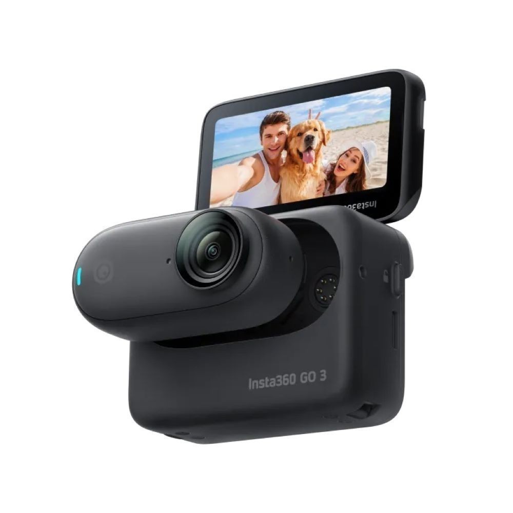 Insta360 GO 3 拇指相機(128GB黑) -旅行套組  【全國電子】
