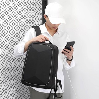 後背包 硬殼電腦包 大容量筆電包 運動背包 商務通勤時尚多功能充電後背包