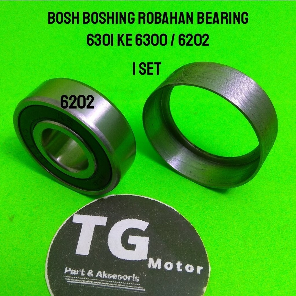 1 套 Bosh Boss Boshing 材料軸承外殼 6301 至 6300 6202