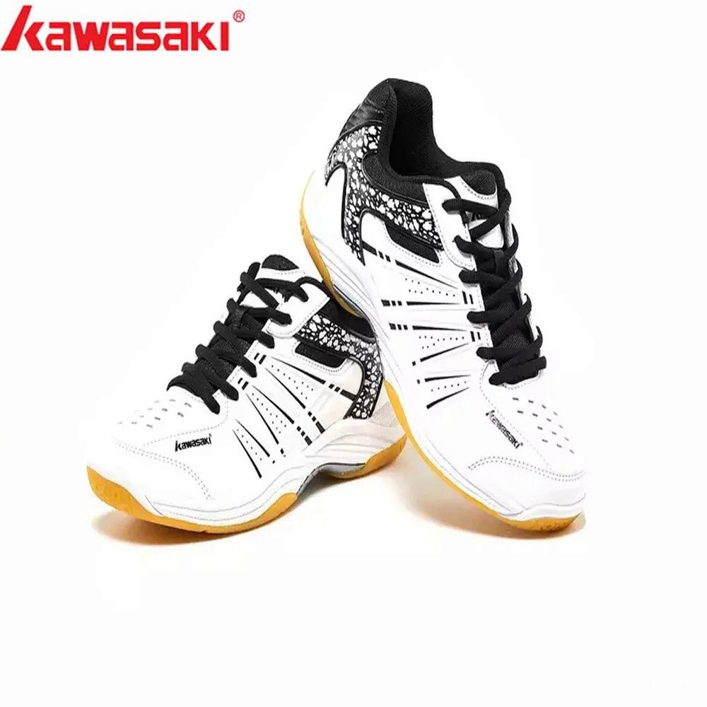 KAWASAKI 川崎專業羽毛球鞋透氣防滑運動鞋男士女士運動鞋 K-063