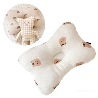 Opp1 0-1Y 嬰兒枕頭透氣嬰兒床枕頭柔軟舒適靠墊