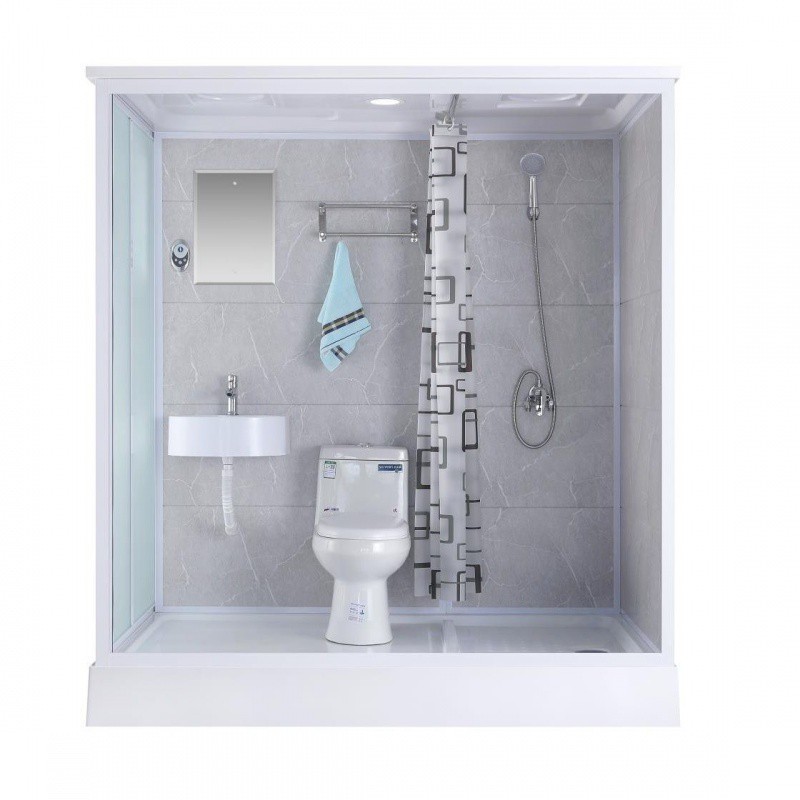 、JGa一體式整體淋浴房底座衛生間家用防水浴室衛浴洗澡間洗漱廁所