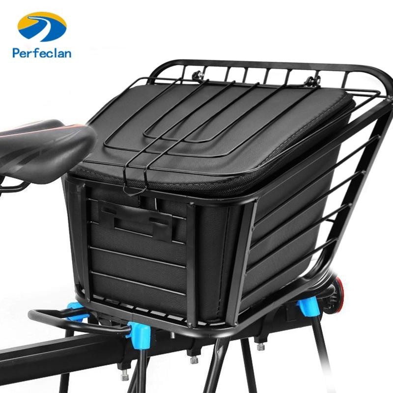 Perfeclan 自行車後籃大容量旅行籃戶外行李箱