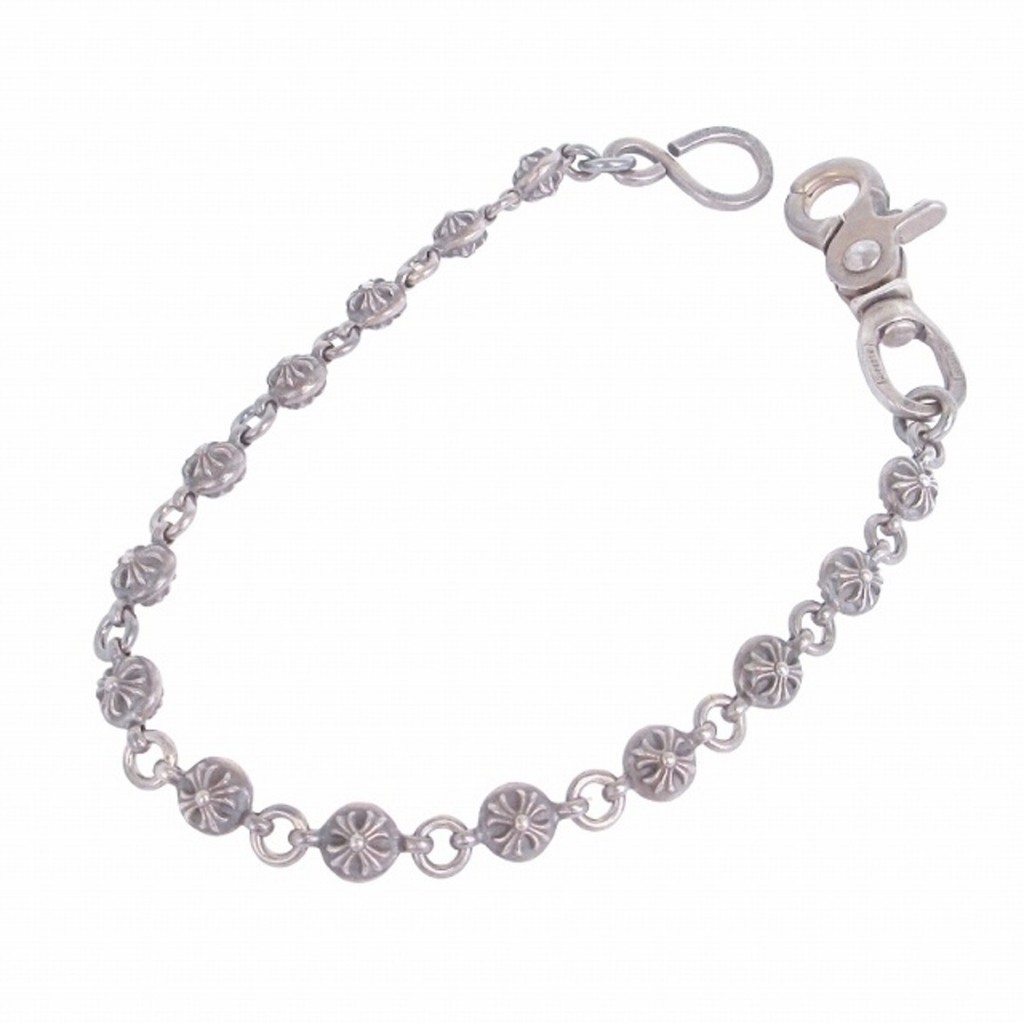Chrome Hearts KURO bal A 5 鏈子 二十五 錢包鏈 交叉 銀色 日本直送 二手