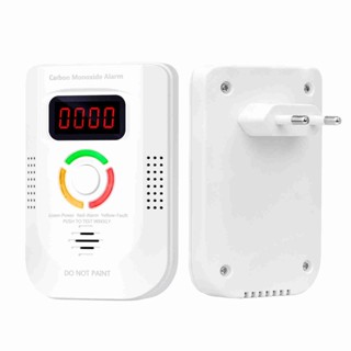 一氧化碳探測器電化學傳感器一氧化碳探測器數顯聲光報警器 LED 指示燈功能一氧化碳報警器 Tolo2.28