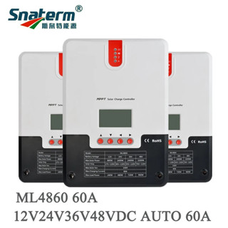 Srne ML4860 60A 12V24V/36V/48V 自動 MPPT 太陽能充電控制器,用於鋰電池太陽能光伏調節