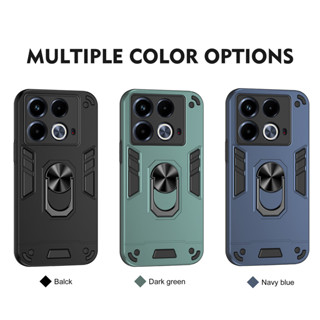 Infinix Note 40 5G戰士盔甲風格防震帶環支架支架硬手機殼保護套硬殼