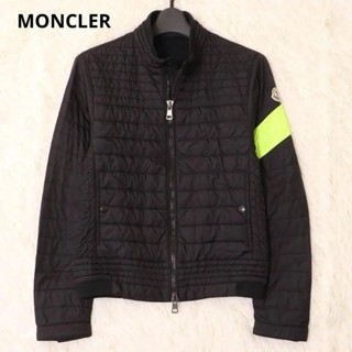 Moncler 盟可睞 皮衣外套 羽絨服 夾克外套 黑色 日本直送 二手
