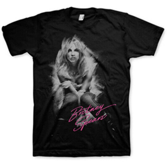 Britney Spears 拉絲 T 恤全新 Bravado