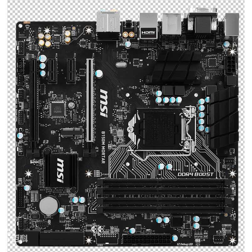【現貨】衝新MSI/微星 B150M MORTAR DDR4 1151針 B150主板 支持6 7代CPU