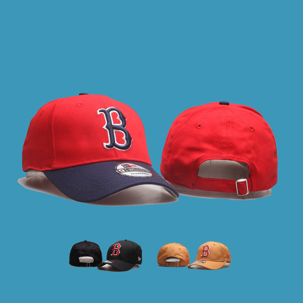 MLB 調整帽 波士頓紅襪隊 Boston Red Sox 棒球帽 男女通用 可調整 彎簷 嘻哈帽 運動帽