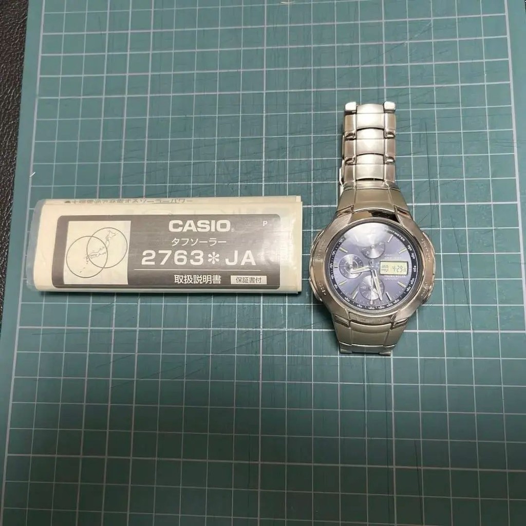 CASIO 手錶 WVA-500J 太陽能 mercari 日本直送 二手