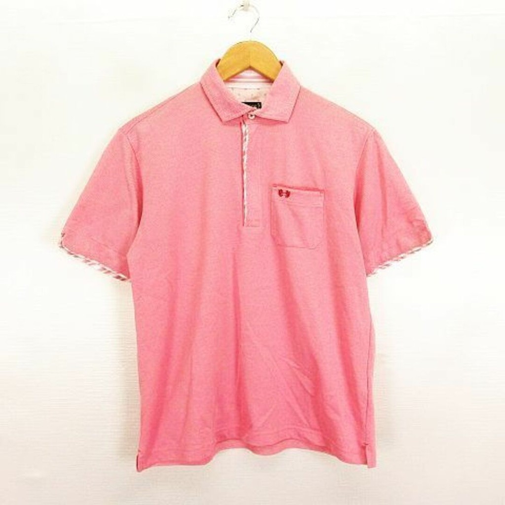 McGREGOR Rega PINKpolo衫 襯衫半拉鍊 粉色 短袖 日本直送 二手