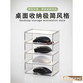 桌上收納櫃桌面置物架公仔展示櫃遊戲滑鼠亞克力收納集合收納架滑鼠展示架多層收藏櫃 模型展示櫃 模型櫃
