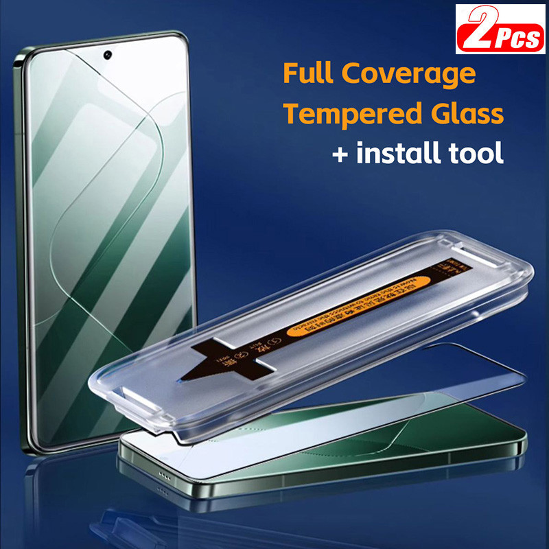 XIAOMI 2 片全膠蓋鋼化玻璃適用於小米 14 Ultra/Pro 13 Pro/Ultra 12X 12 12S