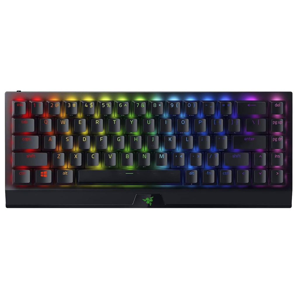 【RAZER 雷蛇】黑寡婦 V3 Mini 無線機械鍵盤 英文/綠軸