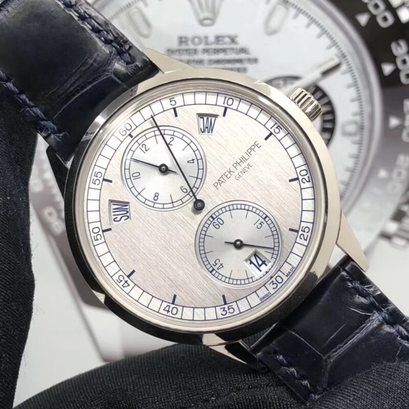 【B.D】PATEK' Watch 複雜功能時計系列男表5235G-001自動機械18K白金錶鐘錶自動機械腕錶