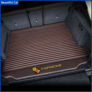 porsche 保時捷 Macan Cayenne Panamera汽車 後備箱 墊全包圍 後尾箱墊 保護墊 行李箱墊