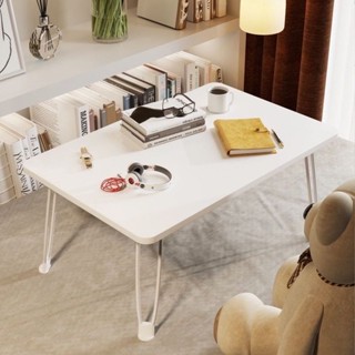 床上書桌可折疊小桌子學習桌電腦桌家用飄窗小茶几