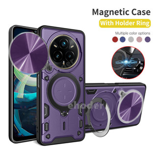 Realme 14 Pro Plus 5G 2025 外殼防震磁性支架汽車環蓋適用於 Realme14Pro 14Pro