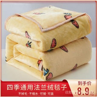 💎臺灣出貨💎 莎慕妮【加厚密保暖包邊法蘭絨毯】三秒速熱單雙人鼕季用法蘭絨毯 限時特賣A97-1-B