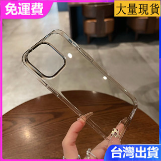 iPhone 16 15 14plus 13 promax亞克力不發黃硬殼超薄透明防塵12保護套11沙漠金手機殼
