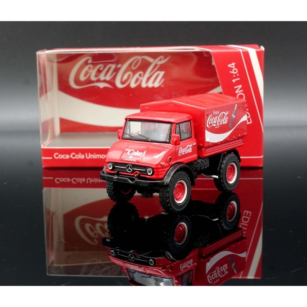 現貨 Schuco可口可樂聯名款模型合金車｜UNIMOG 406 Tiny 微影 coca-cola 日本進口