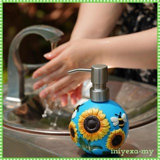 [IniyexaMY] 手動皂液器 400ml 帶泵補充裝用於酒店洗衣房
