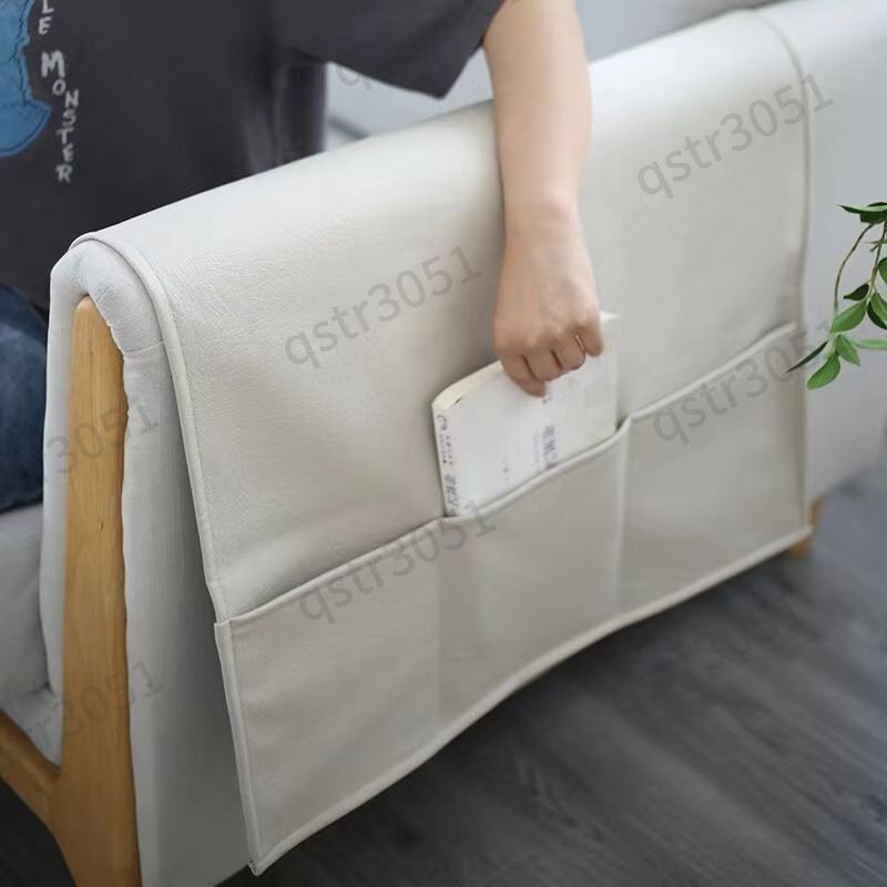 台灣熱賣 沙發邊套側 邊手扶兩側扶手 沙發邊收納袋 床邊雜物整理客廳掛袋 蓋布 優質
