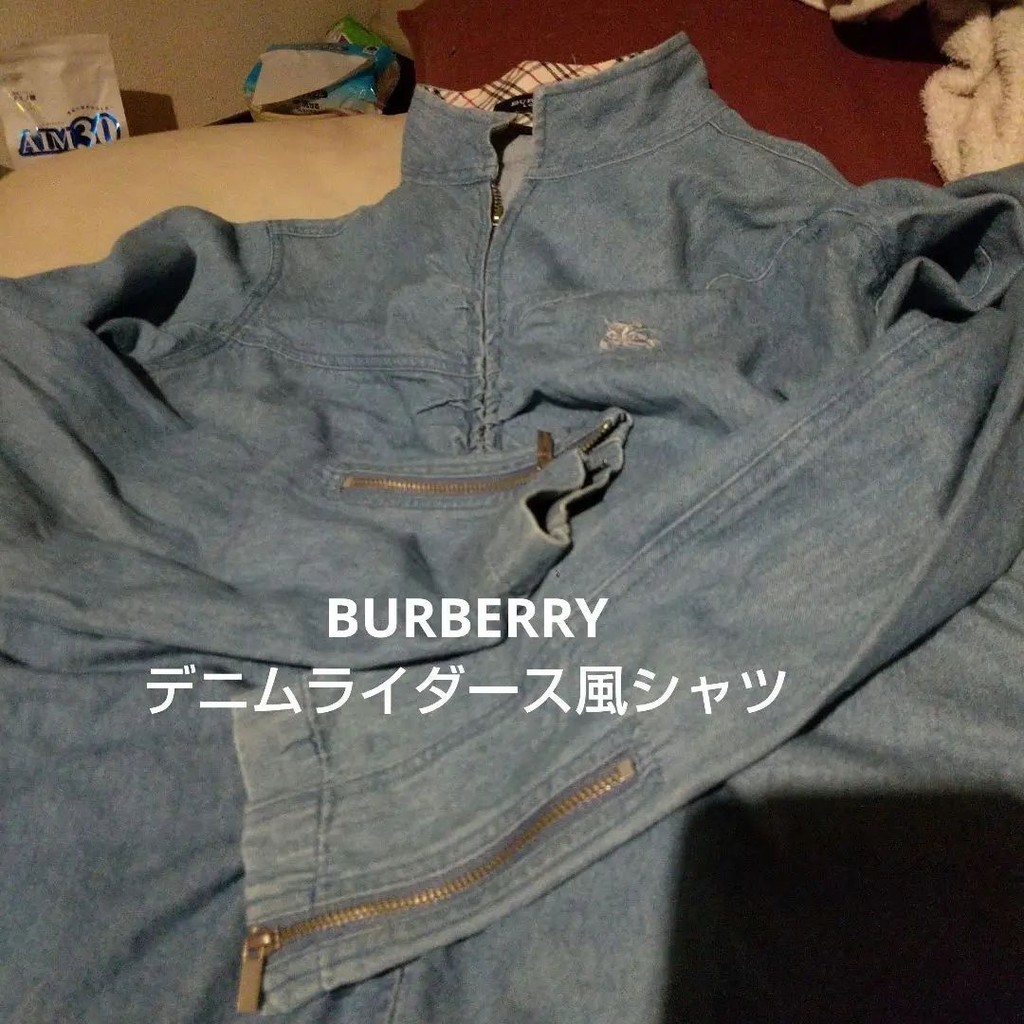 Burberry 博柏利 皮衣外套 襯衫 mercari 日本直送 二手