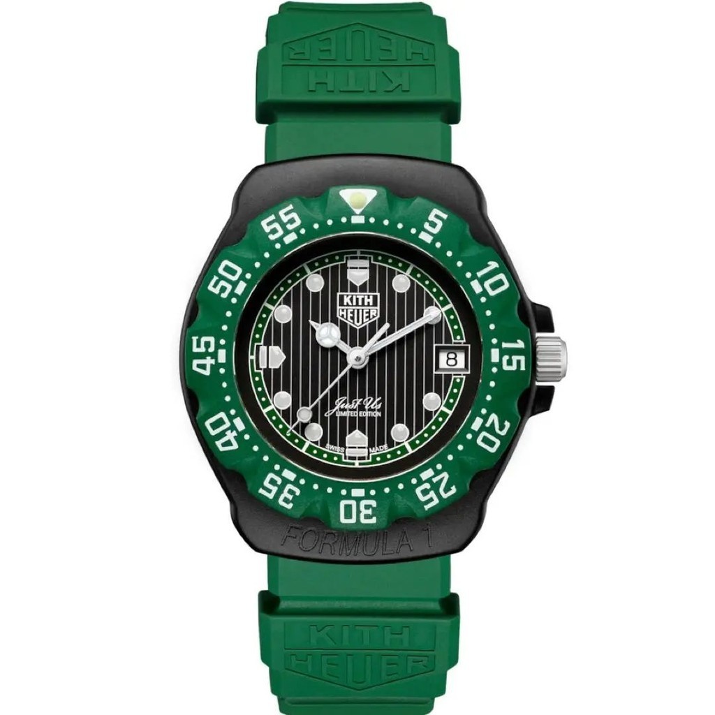 近全新 TAG Heuer 泰格豪雅 手錶 綠色 mercari 日本直送 二手