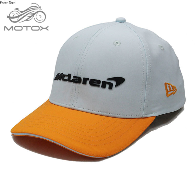 【台灣出貨】2021款f1邁凱輪車隊賽車帽子鴨舌帽McLaren棒球帽海灣石油帽定製