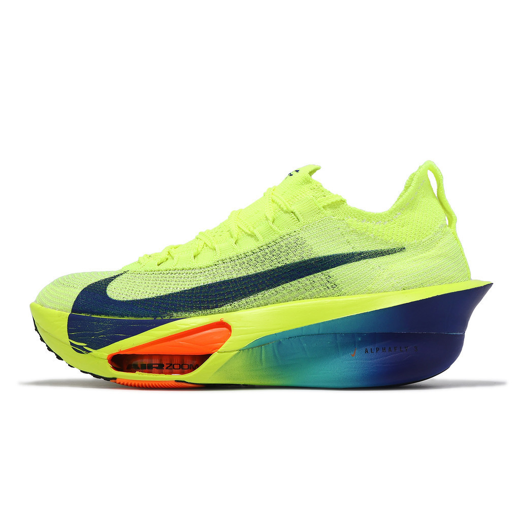 Nike 競速跑鞋 Air Zoom Alphafly Next% 3 男鞋 螢光綠 [ACS] FD8311-700