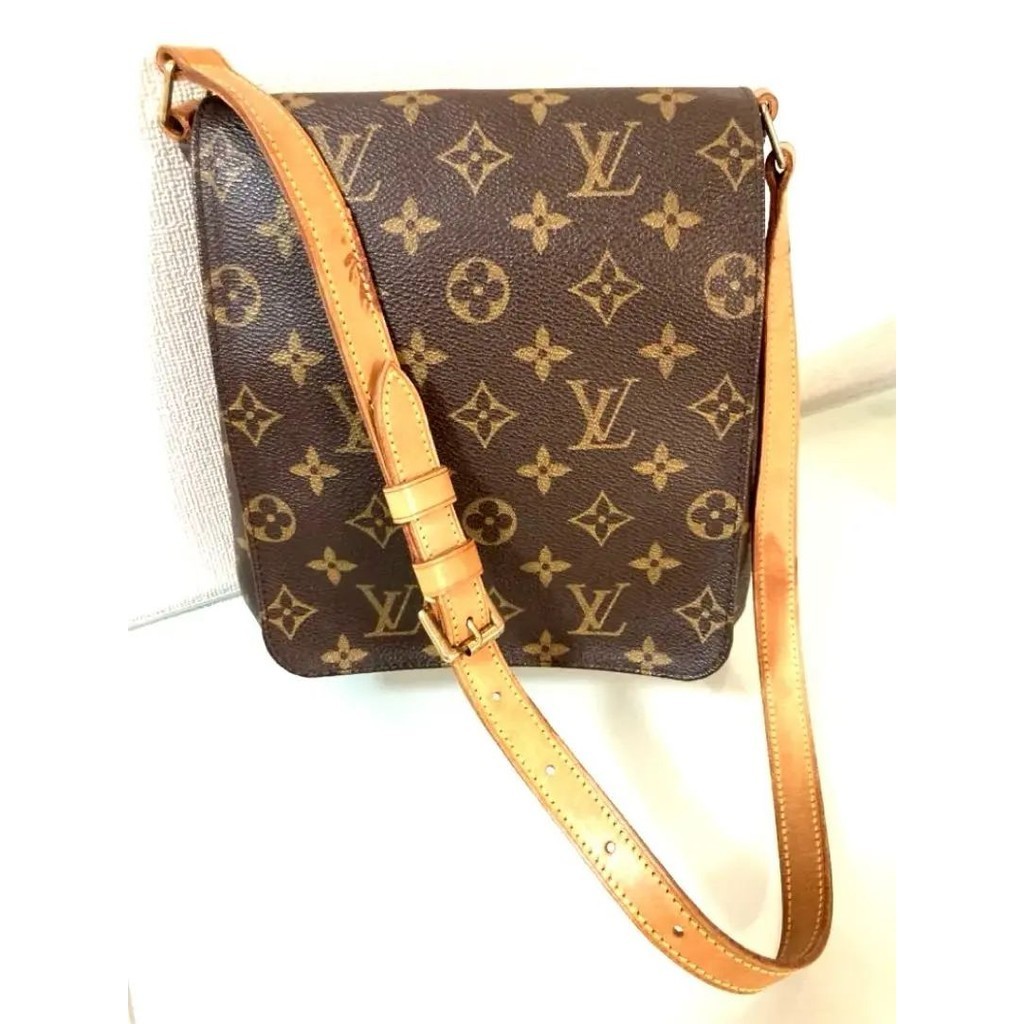 LOUIS VUITTON 路易威登 肩背包 M51258 老花Monogram 日本直送 二手