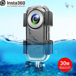 Insta360 ONE X2 水下保護盒潛水殼 360 全景相機配件 40M 防水殼