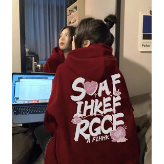 【HOT 本舖】 M-XXL連帽衛衣女 短袖上衣 寬鬆上衣 百搭上衣 休閒上衣 時尚 流行上衣 T恤
