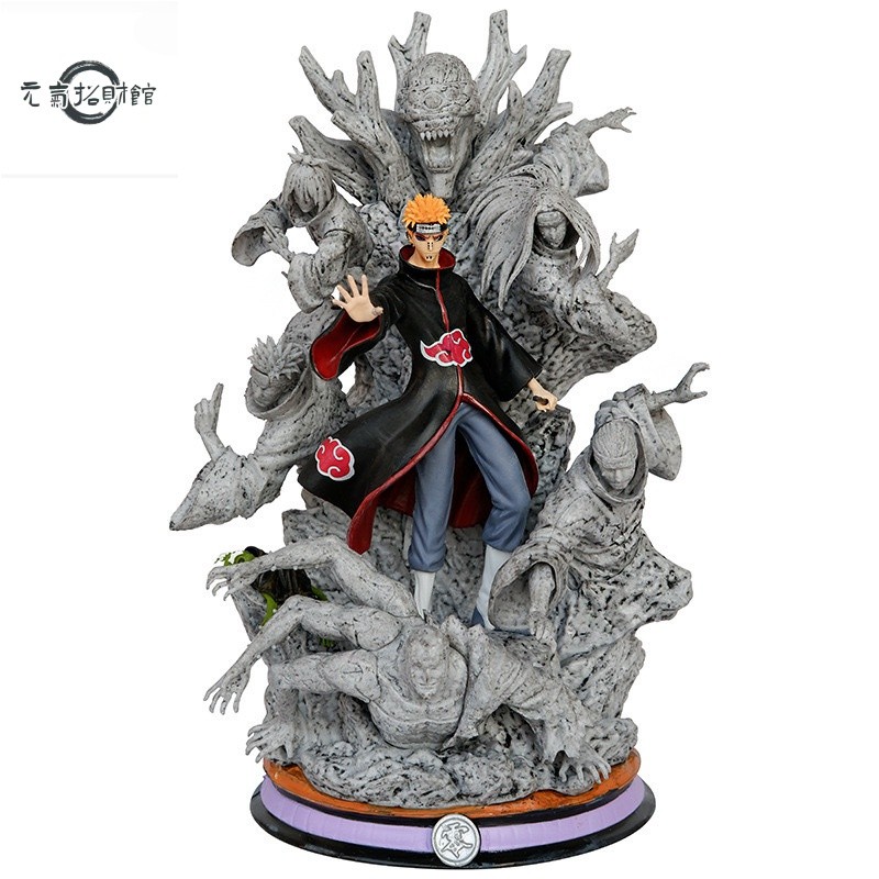 元氣招財 動漫人物手辦CS曉組織佩恩鬼鮫GK迪達拉蠍角都鼬小南飛段大型模型