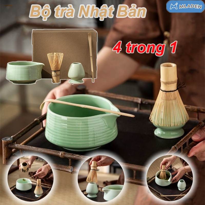 竹抹茶茶茶刷套裝4件套抹茶攪拌工具套裝抹茶打蛋器抹茶綠茶打蛋器