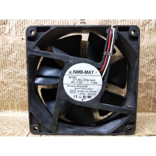 筆電風扇 NMB 4712KL-07W-B49 48V 0.30A 12cm 12032 變頻器機殼風扇