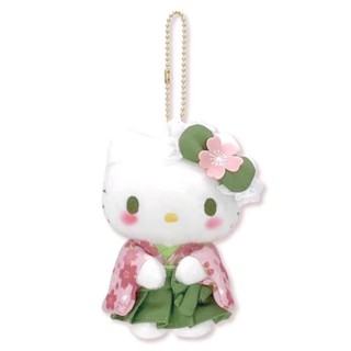 日系美樂蒂庫洛米站立抹茶櫻花和服娃娃玩鑰匙扣少女心吊飾