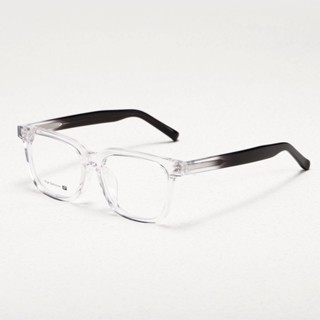 【TOTU眼鏡】GM同款新品黑白雙色腳筆板材眼鏡架純鈦眼鏡框時尚男女框防藍光