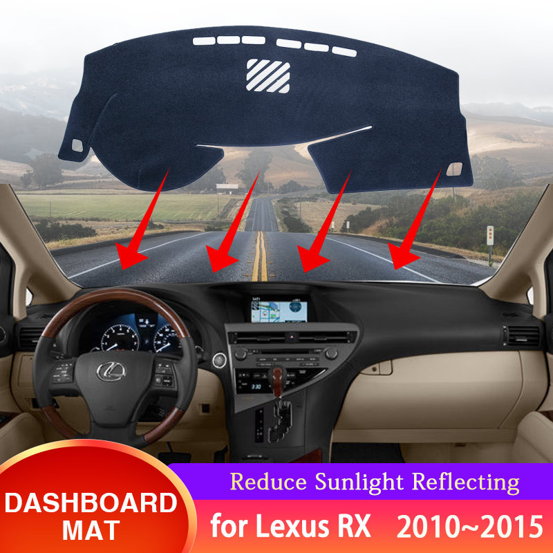 適用於雷克薩斯 RX AL10 2010~2015 RX300 RX270 RX350 RX400h 汽車儀表板儀表板罩